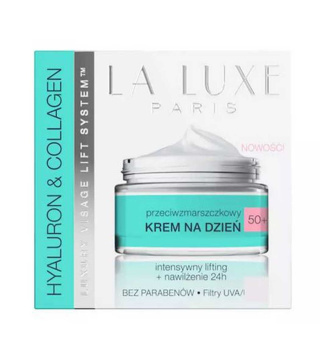 کرم روز لیفتینگ Hyaluron And Collagen +50 حجم 50 میل لالوکس
