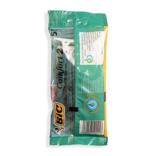 خودتراش دو تیغه صابون دار مدل Comfort بسته (1+4) عددی بیک - 01