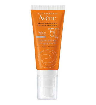 کرم ضد آفتاب بی رنگ اون مدل Solaire Anti Ageing با SPF50 مناسب انواع پوست حجم 50 میلی لیتر