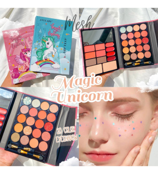 پالت سایه مدل magic of unicorn ارسال با طرح رندوم آنی لیدی - 01