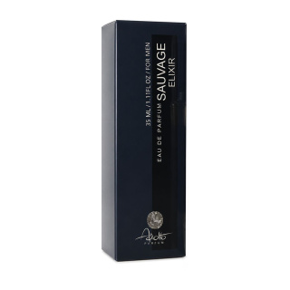 عطرجیبی مردانه مدل Savage Elixir حجم 35 میلی لیتر آدولفو - 01