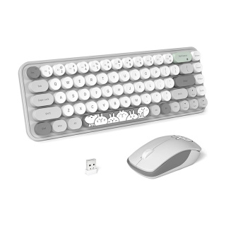 ماوس و کیبورد بی سیم مافی مدل Bean Pro