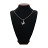 گردنبند مردانه طرح حرف M کد h03 متفرقه