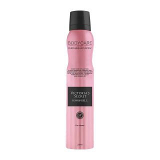 اسپری خوشبو کننده بدن زنانه مدل Victoria Secret Bombshell حجم 200 میلی لیتر بادی کر