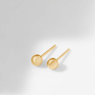 گوشواره طلا 18 عیار مدل گوی 6 ماوی گالری - 01