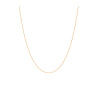 زنجیر طلا 18 عیار مدل تک W25 بچه گانه الی گلد گالری