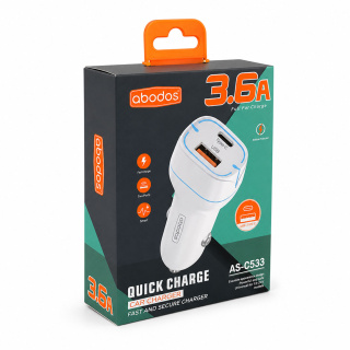 شارژر فندکی مدل AS GS33 آبادوس - 03