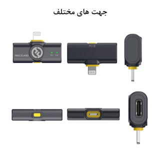 ست میکروفن بی سیم مدل Lark M2 مجموعه 2 عددی هالی لند - 04