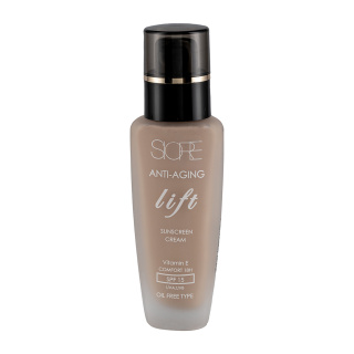 کرم پودر مات سیور با SPF 15 حاوی ویتامین E حجم 35 میلی لیتر