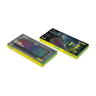 کیبورد گیمینگ هیسکا مدل HX-KEG400 RGB - 03