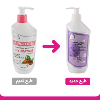 کرم آبرسان جوجوبا مناسب پوست خشک و حساس 300میل هرمودر - 01