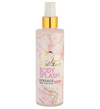 پک 2 عددی بادی اسپلش زنانه مدل Versace Bright Crystal حجم 250 میلی لیتر و بادی اسپلش مدل Good Girl حجم 250 میلی لیتر هات لاو - 01