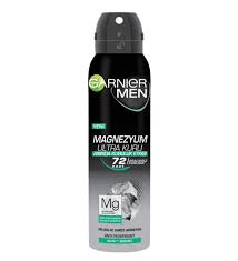 اسپری ضد تعریق مردانه 72 ساعته گارنیر مدل Magnezyum Ultra Kuru حجم 150 میلی لیتر