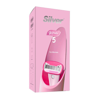 تیغ اصلاح سیستم 5 لبه زنانه سیلور مدل Gloria5 - 06
