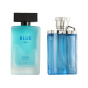عطر جیبی مردانه مدل Desire Blue النترا تاینی به همراه ادو تویلت مردانه مدل Blue
