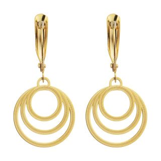 گوشواره طلا 18 عیار زنانه مدل ME0990 مهر گالری