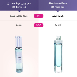 عطر جیبی مردانه مدل جی اف فره لویی 20میل صندل - 01
