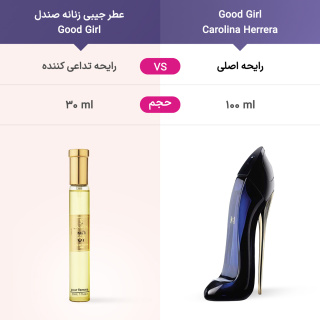 عطر جیبی زنانه صندل مدل Good Girl حجم 30 میلی لیتر - 03