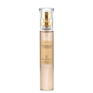 عطر جیبی زنانه مدل باربری لندن 25میل صندل