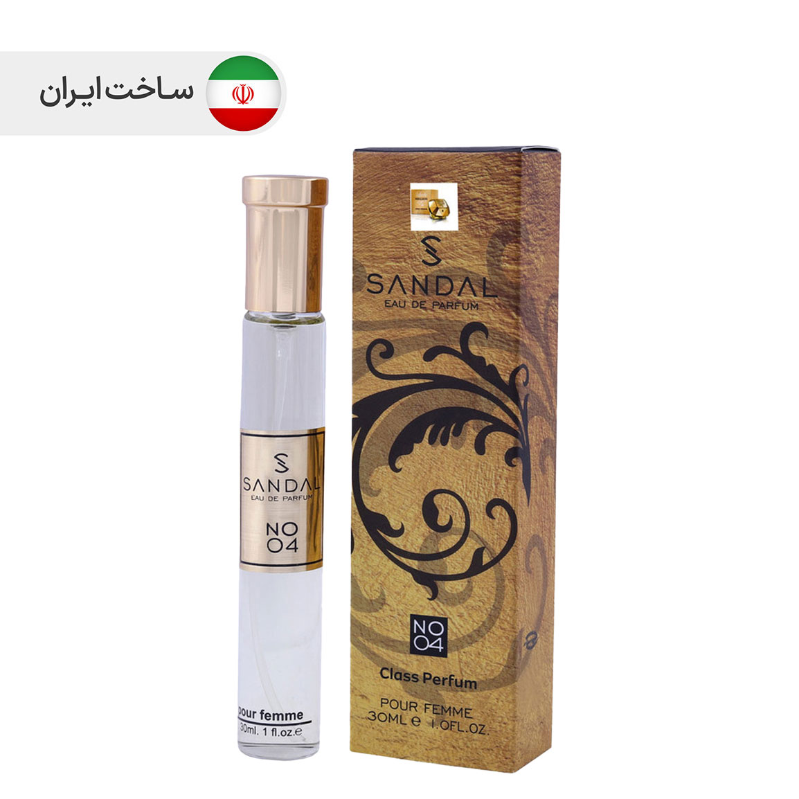 عطر جیبی زنانه صندل مدل Lady Milion Narciso حجم 30میلی لیتر نمای ۲