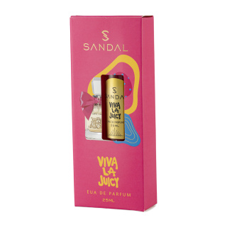 عطر جیبی زنانه مدل Vivala Juicy حجم 25میل صندل - 05