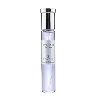 عطر جیبی مردانه مدل Bvlgari Aqva حجم 25میل صندل
