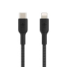 کابل شارژ سریع USB-C به لایتنینگ مدل CAA004bt2MBK طول 2 متر بلکین