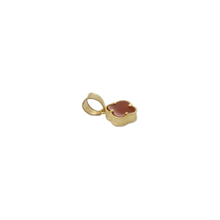 آویز گردنبند طلا 18 عیار زنانه طرح ونکلیف کد MM2308 مهر گالری - 01