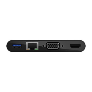 مبدل USB-C 1 به 4 بلکین مدل AVC005btBK - 01