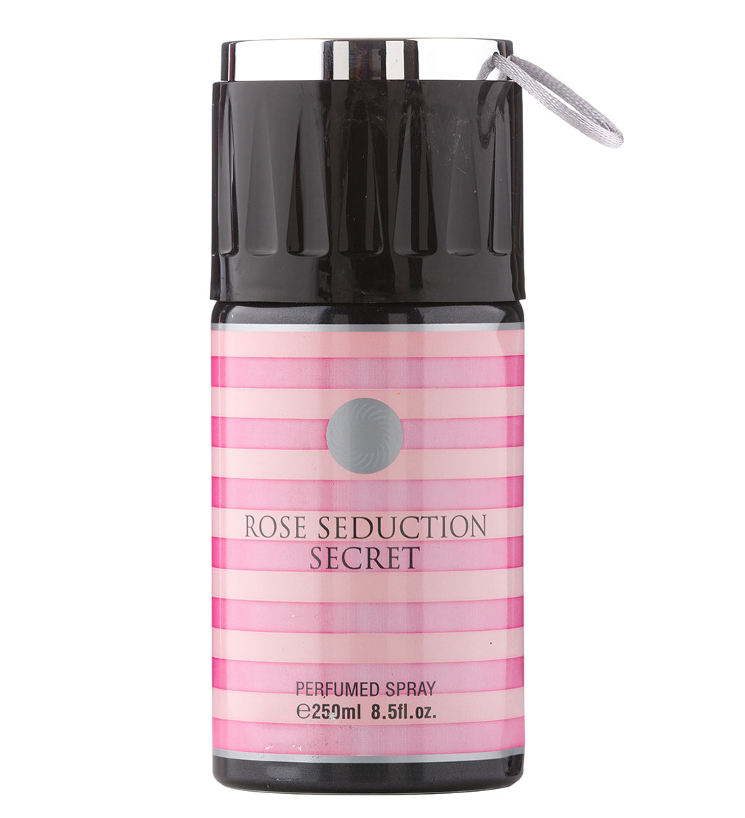 اسپری خوشبوکننده بدن فراگرنس ورد مدل Rose Seduction Secret حجم 250 میلی لیتر نمای ۲