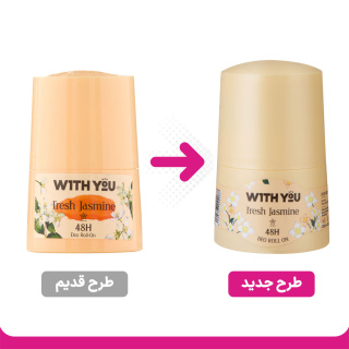 مام رول ضد تعریق مدل Fresh Jasmine حجم 50میل ویت یو - 01
