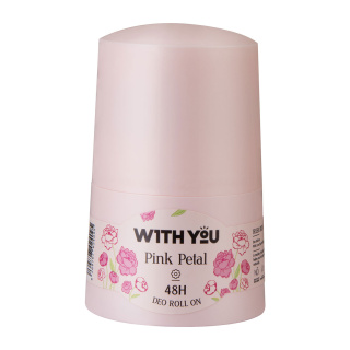 مام رول ضد تعریق مدل Pink Petal حجم 50میل ویت یو