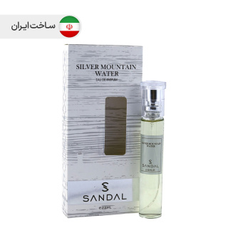 عطر جیبی مردانه مدل Silver Mountain Water حجم 25میل صندل