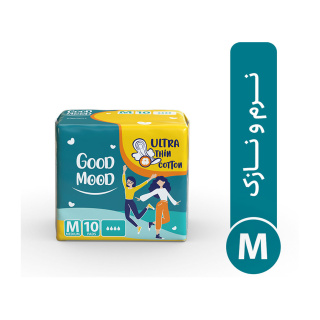نوار بهداشتی اولترا متوسط 10 عددی گود مود - 02