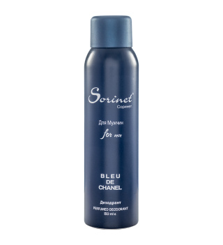 اسپری خوشبو کننده بدن مردانه سورینت مدل Blue De Chanel حجم 150میلی لیتر