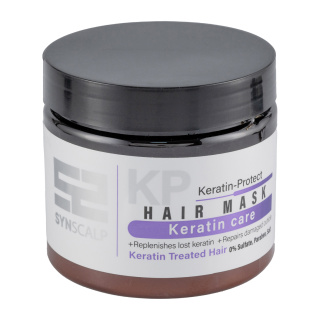 ماسک مناسب مو کراتین شده حجم 380 میلی لیتر ساین اسکالپ