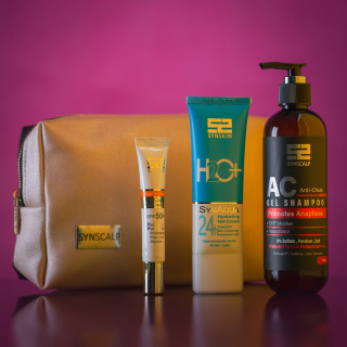 مجموعه مراقبت از پوست و مو ساین اسکین مدل V31 به همراه کیف - 01