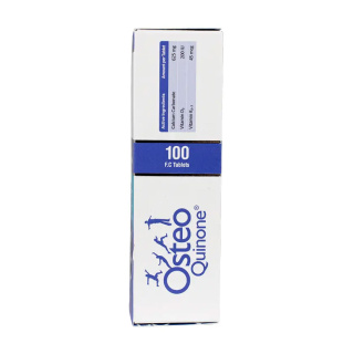 قرص Osteo Quinone حاوی کلسیم، ویتامین D3 و K2-7 بسته 100 عددی هولیستیکا - 03