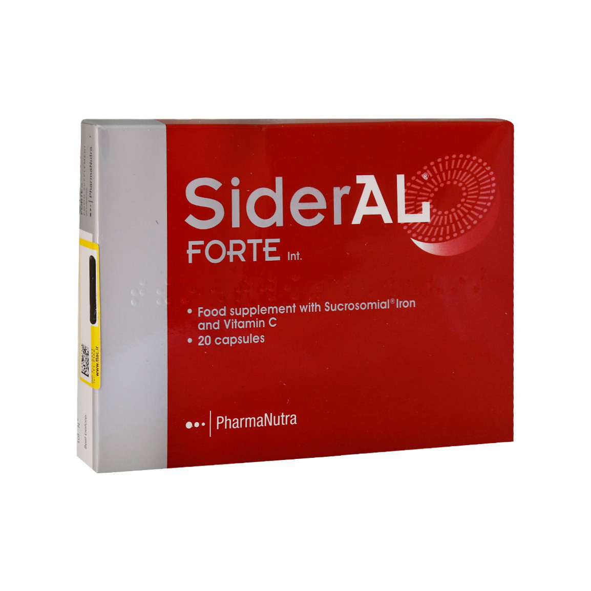 کپسول SiderAl Forte بسته 20 عددی