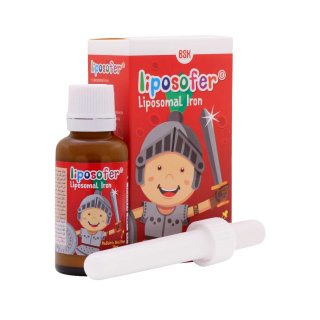 قطره آهن Liposofer حجم 30 میلی لیتر بنیان سلامت کسری (BSK) - 01