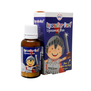 قطره آهن Liposofer Fort حجم 30 میلی لیتر بنیان سلامت کسری (BSK) - 01