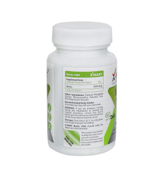 قرص Biotin 1000 بسته 60 عددی ایکس مارت - 02
