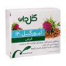 قرص گیاهی لیورگل 140 بسته 30 عددی گل دارو