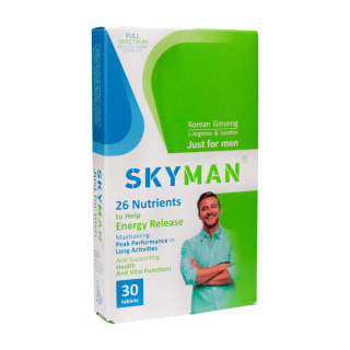 قرص Sky Man بسته 30 عددی ویت اسکای