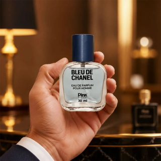 عطر جیبی مردانه مدل Bleu De Chanel حجم 30 میلی لیتر پینک ویژوال - 01