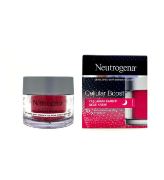 کرم ضد پیری و تقویت کننده (شب) مدل Cellular Boost حجم 50 میل نوتروژینا - 04