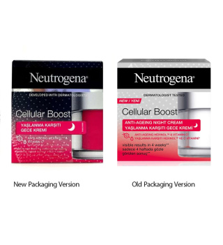 کرم ضد پیری و تقویت کننده (شب) مدل Cellular Boost حجم 50 میل نوتروژینا - 01