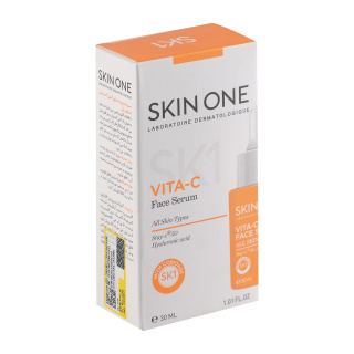 سرم صورت مدل Vit C مناسب انواع پوست حجم 30 میلی لیتر اسکین وان - 05
