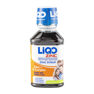 شربت Liqo Zinc حجم 250 میلی لیتر ابیان فارمد