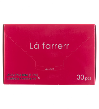پد پاکسازی و لایه بردار پوست شماره 4 لافارر حاوی 7% AHA و 1/5% BHA بسته 30 عددی - 01
